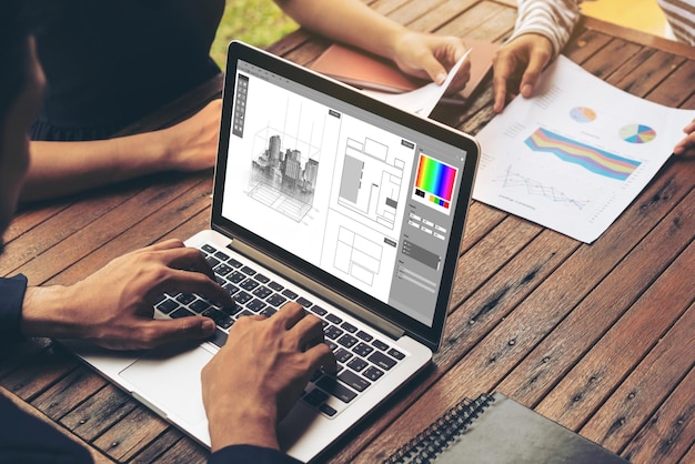 Application logicielle moderne de conception architecturale pour les architectes et les designers professionnels