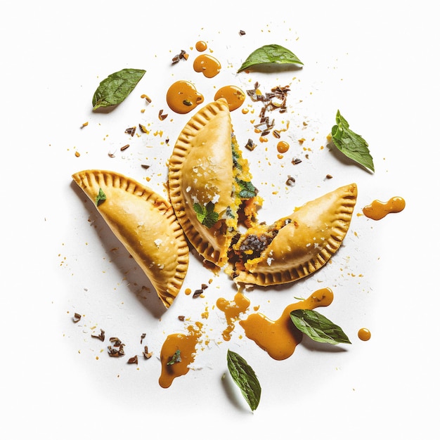 Apportez une touche de sophistication à vos projets liés à l'alimentation avec nos photographies culinaires Empanadas