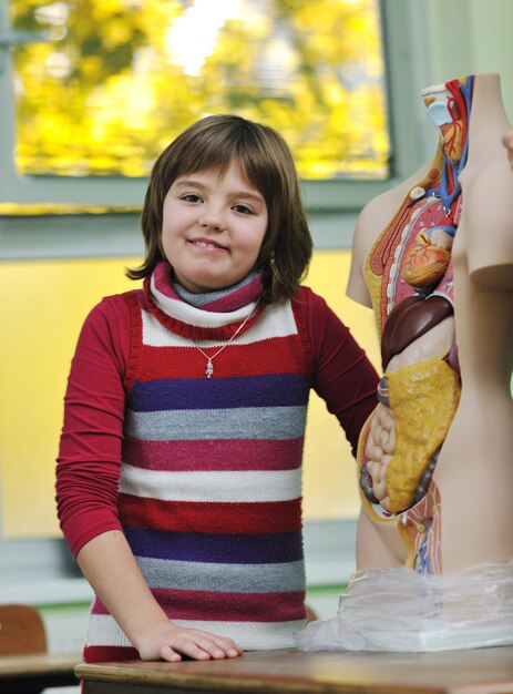 Photo apprendre la biologie à l'école