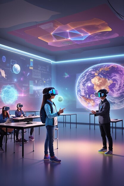 Apprendre à réimaginer avec des salles de classe holographiques et une réalité virtuelle intégrée