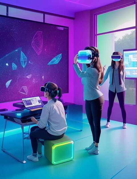 Apprendre à réimaginer avec des salles de classe holographiques et une réalité virtuelle intégrée