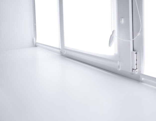 Appui de fenêtre moderne en plastique blanc