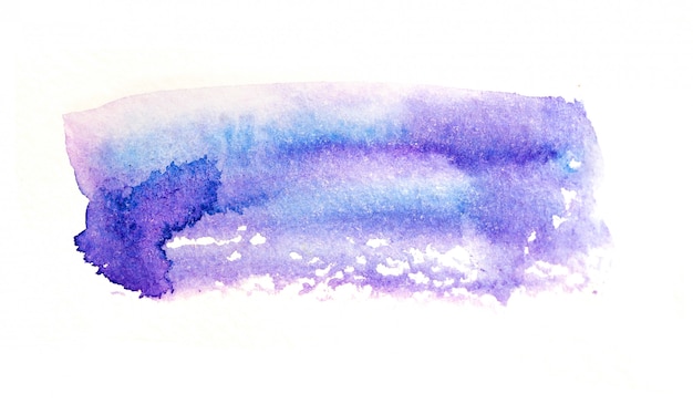 Aquarelle abstraite en bleu