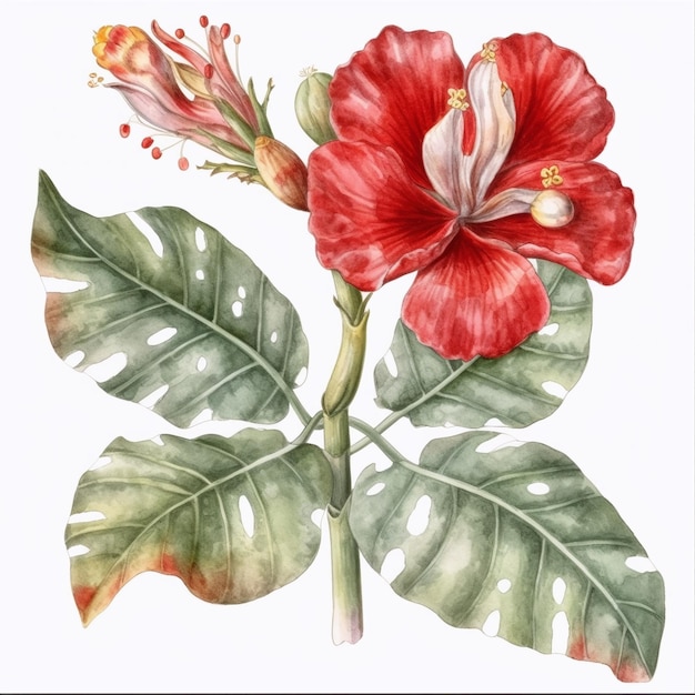 Aquarelle cliparts floral