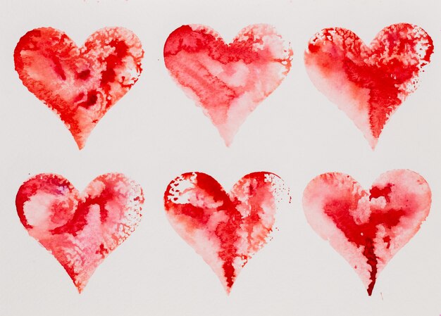 Aquarelle coeur