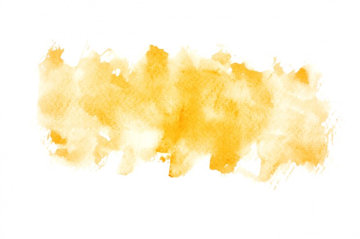 Photo aquarelle jaune avec des nuances de couleur peinture fond