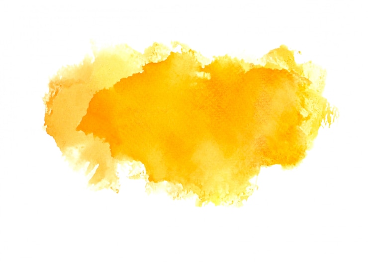 Photo aquarelle orange teintes nuances coup de peinture