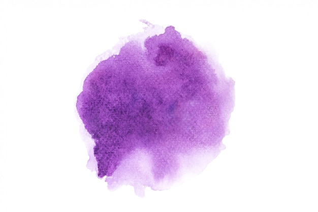 aquarelle pourpre avec des nuances de couleur