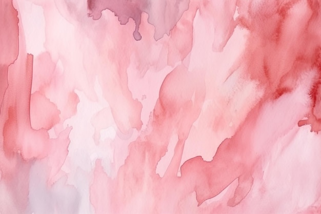 aquarelle rose abstrait