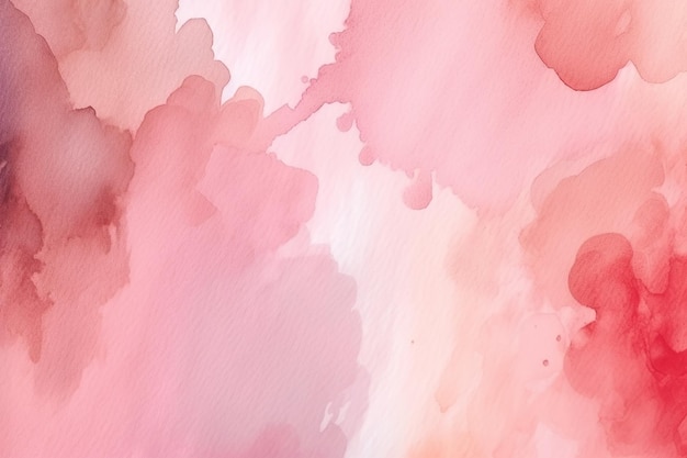 aquarelle rose abstrait