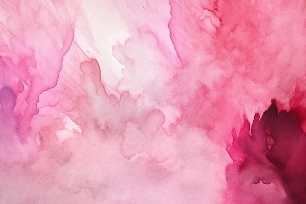 aquarelle rose abstrait