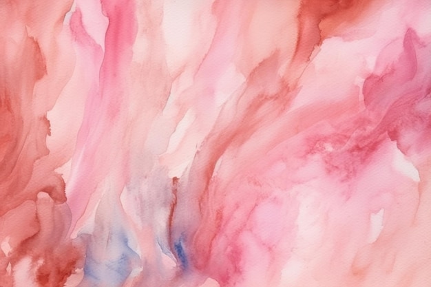 aquarelle rose abstrait