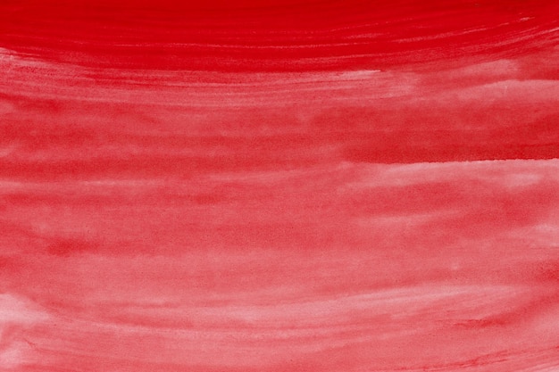 Aquarelle rouge abstraite sur fond