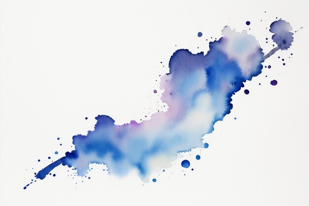 Aquarelle splash encre style tache encre chinoise peinture élément de conception fond d'écran