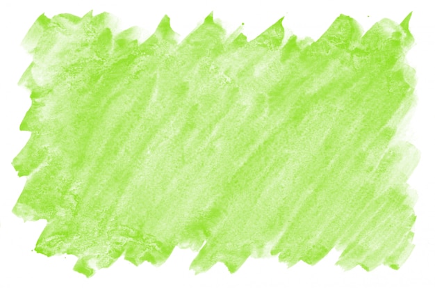 Aquarelle vert clair