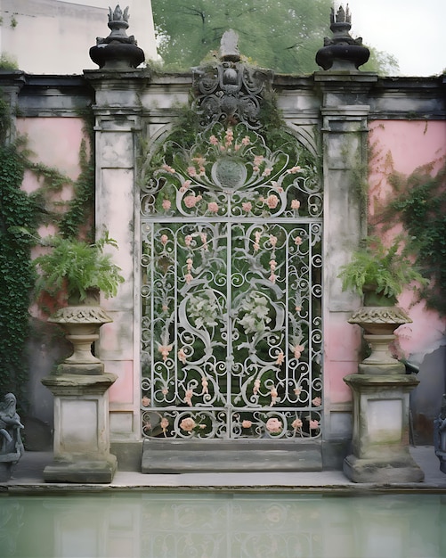 L'arboretum du jardin royal français de Bellezza