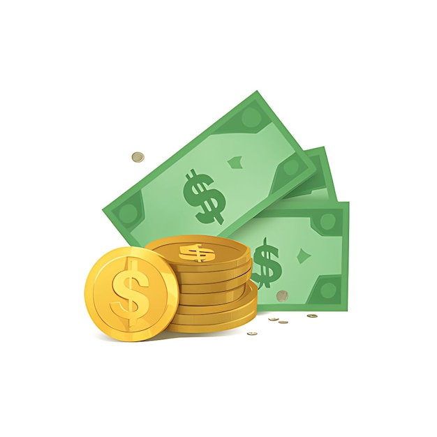 arbre d'argent avec des pièces de monnaie et de la finance et de l'argent technologie de fond