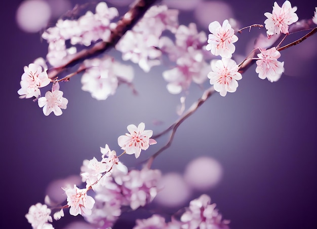 Arbre et branches de Sakura