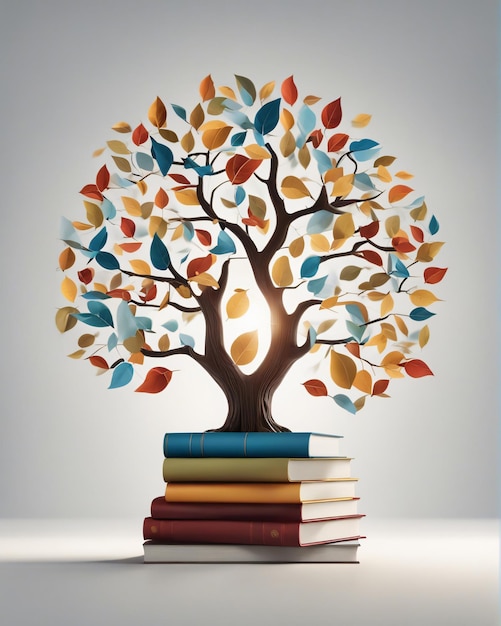 Arbre conceptuel de l’éducation aux connaissances issu de livres