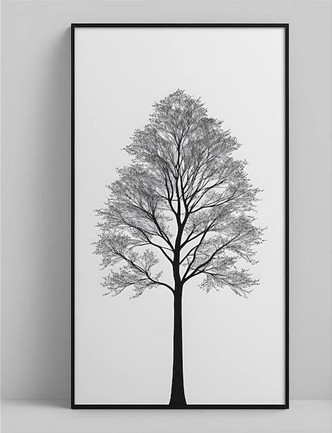 arbre, dessin, résumé