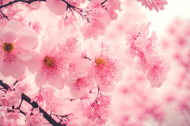 Arbre de fleur de cerisier