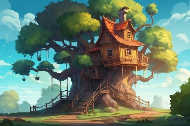 un arbre de maison