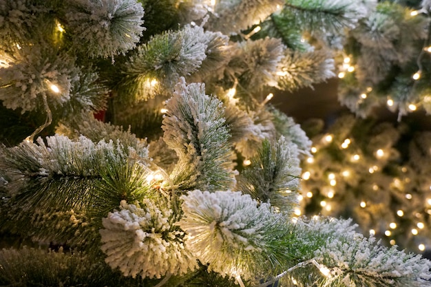 Arbre de Noël décoré