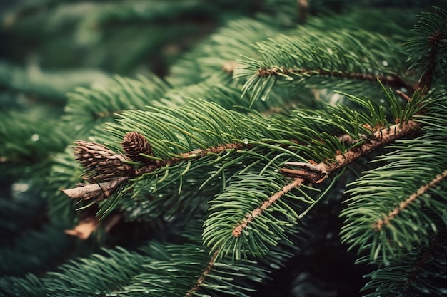 L'arbre de Noël reflétant la joie de la nouvelle année