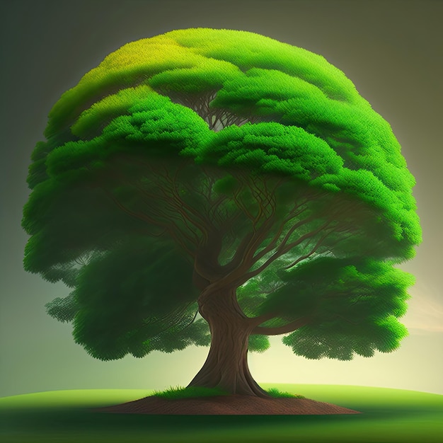 arbre vert