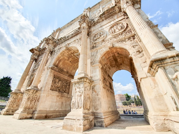 L'Arc de Constantin à Rome