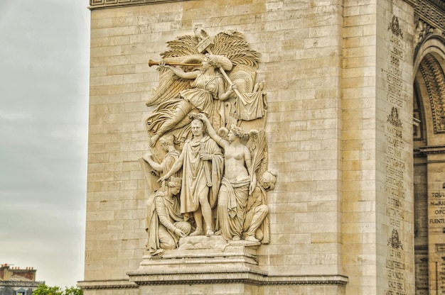 Arc de triomphe etoile à Paris