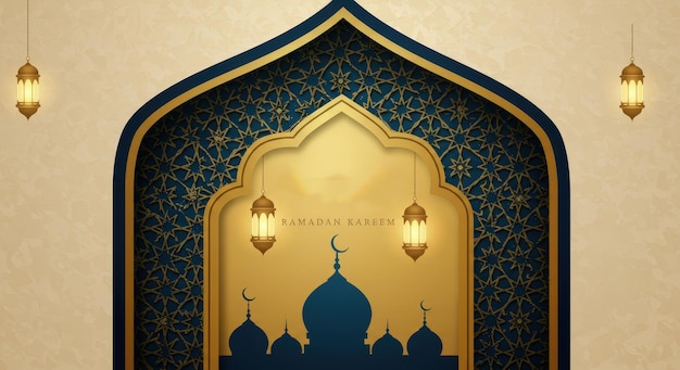 L'arche de la mosquée Ramadan Kareem