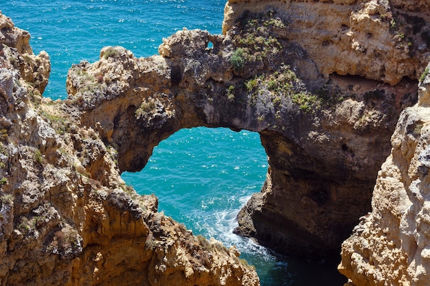 Arche rocheuse de Ponta da Piedade Lagos Algarve Portugal