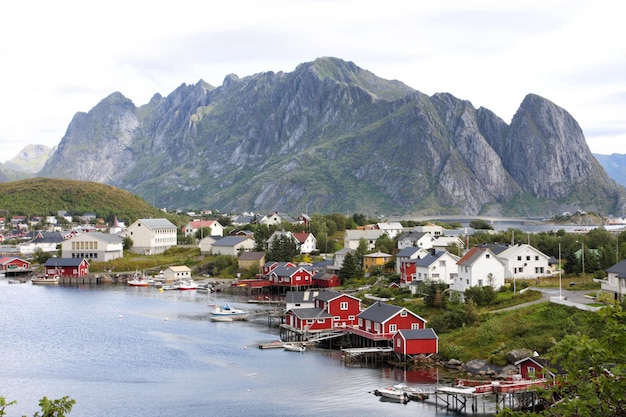 Archipel des Lofoten - vue sur la Reine