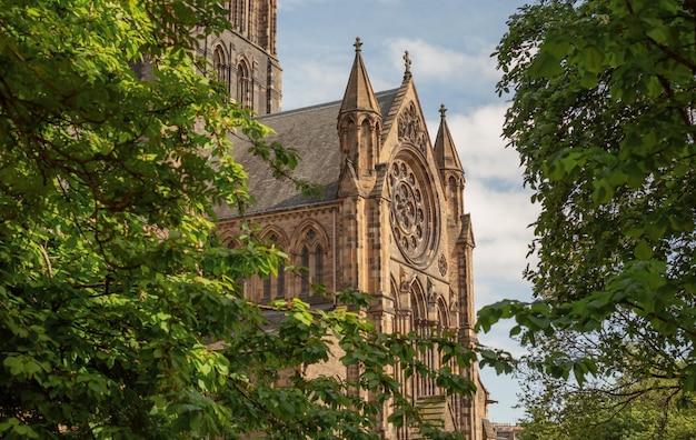 Architecture de la cathédrale d'Édimbourg en Écosse Mai 2022