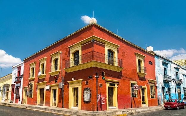 L'architecture coloniale traditionnelle à Oaxaca de Juarez au Mexique