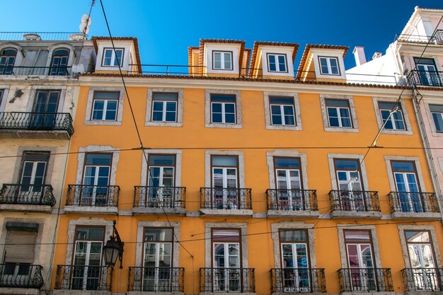 L'architecture colorée de Lisbonne, au Portugal