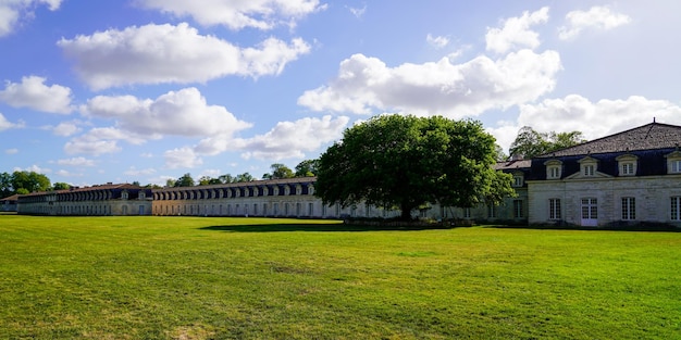 L'architecture de la Corderie Royale à Rochefort ville bateau français Royal Rope making factory