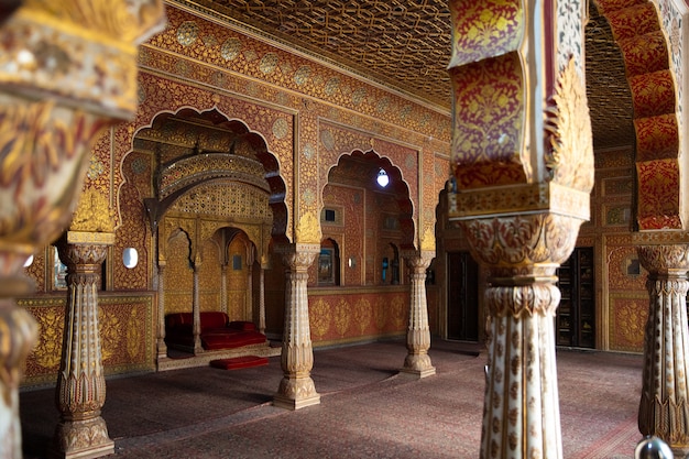 architecture dans les maisons de style oriental palais d'ornement de sable