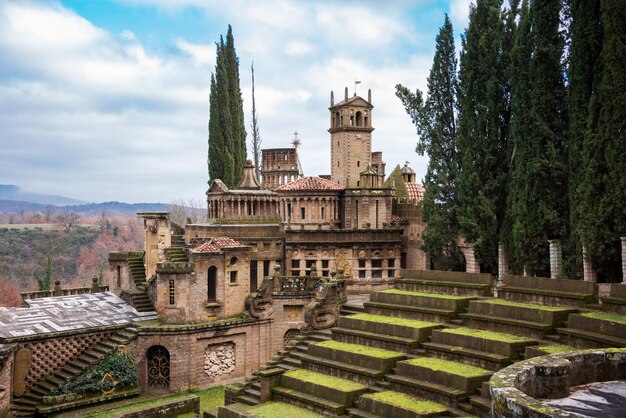 Architecture fantastique de La Scarzuola à Terni Italie