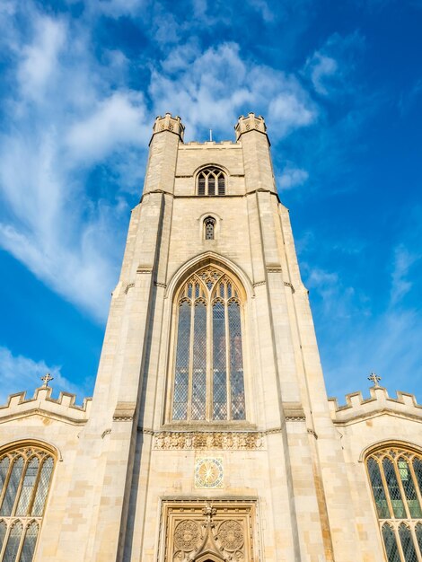 Architecture gothique à Cambridge