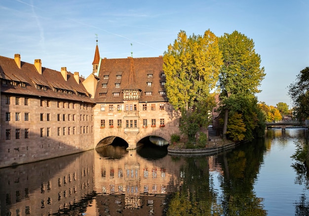 architecture paysage vieille ville nuremberg allemagne