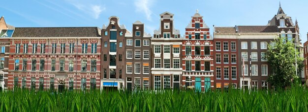 Photo architecture de la ville d'amsterdam