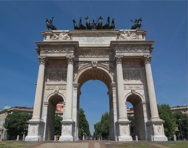 Arco della Pace, Milan