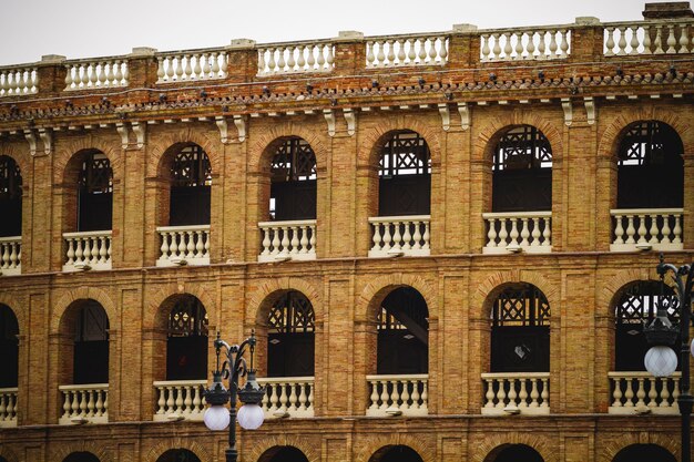 arènes, architecture typique de la ville espagnole de Valence