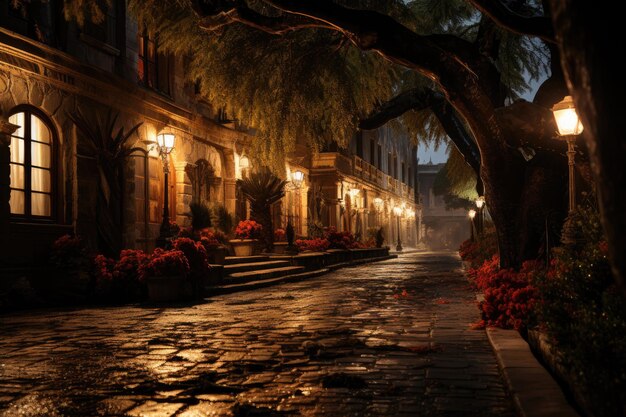 Photo arequipa pérou maison goyeneche un manoir colonial bien conservé génératif ia