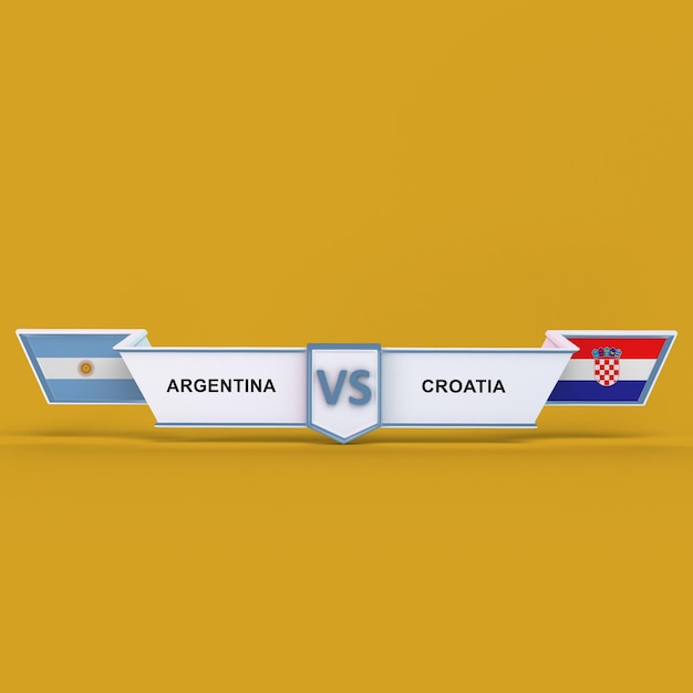 Argentine VS Croatie
