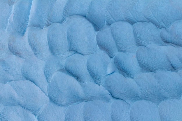 argile de fond de pâte à modeler texture bleue