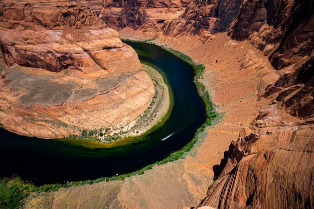 Arizona canyon parc national américain ouest usa horseshoe bend glen canyon