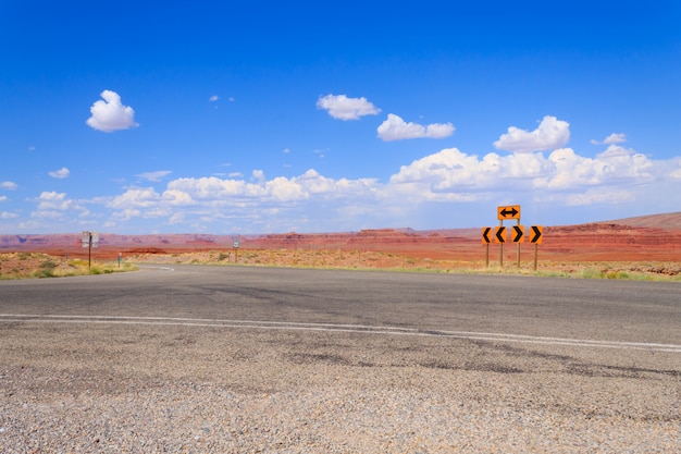 Arizona road, États-Unis d'Amérique paysage